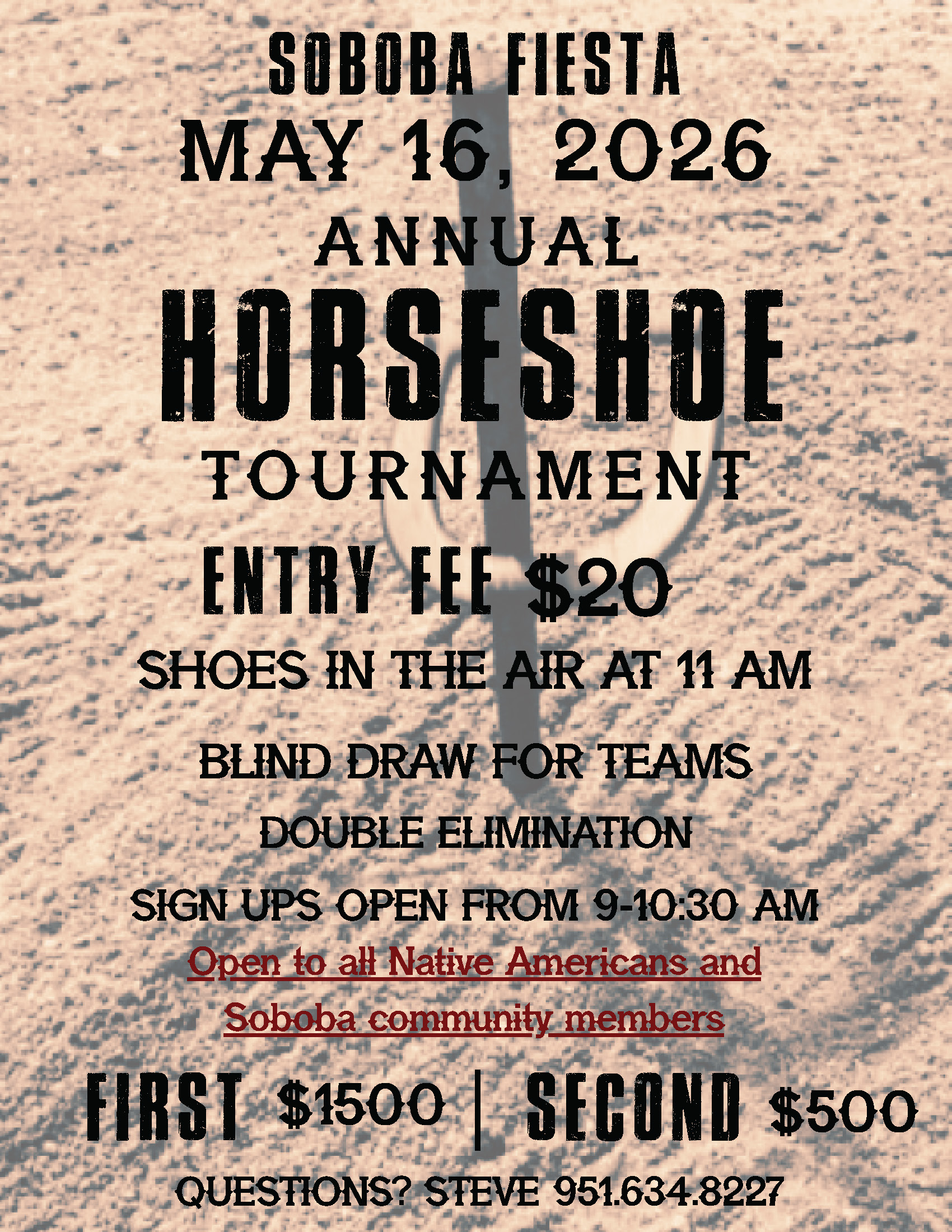 Soboba Fiesta Horseshoe Flyer